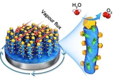 A Hierarchical 3D TiO2/Ni Nanostructure as an Efficient Hole‐Extraction and Protection Layer for GaAs Photoanodes